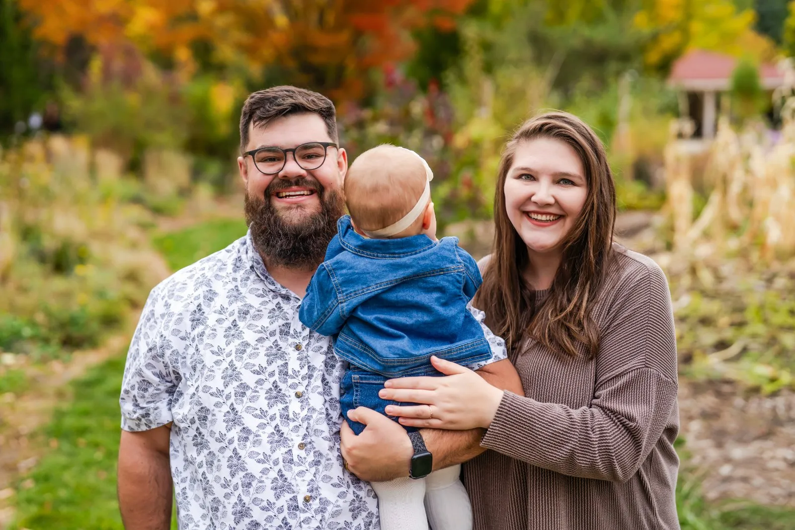 Mitch Sanborn, founder of Phovaris, with his family